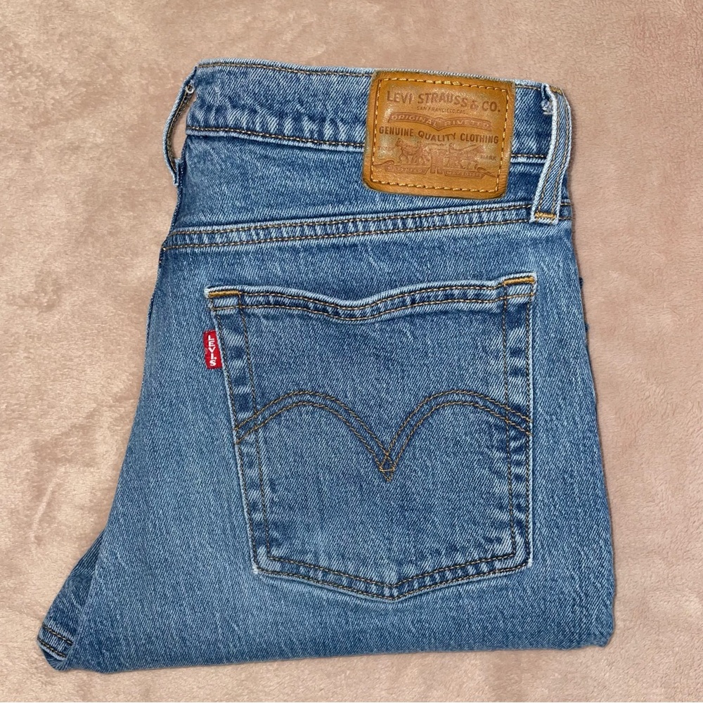 Levi's Blue Straight Leg Jeans